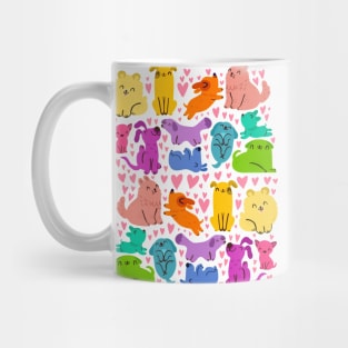 Colorful dogs Mug